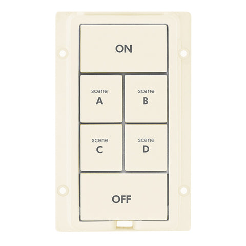 Light Almond 6 Button Change Kit for Keypads