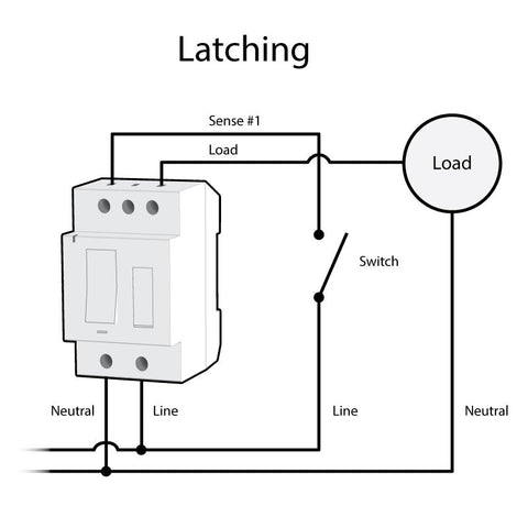 Dimmer DIN Rail Module Diagram 2