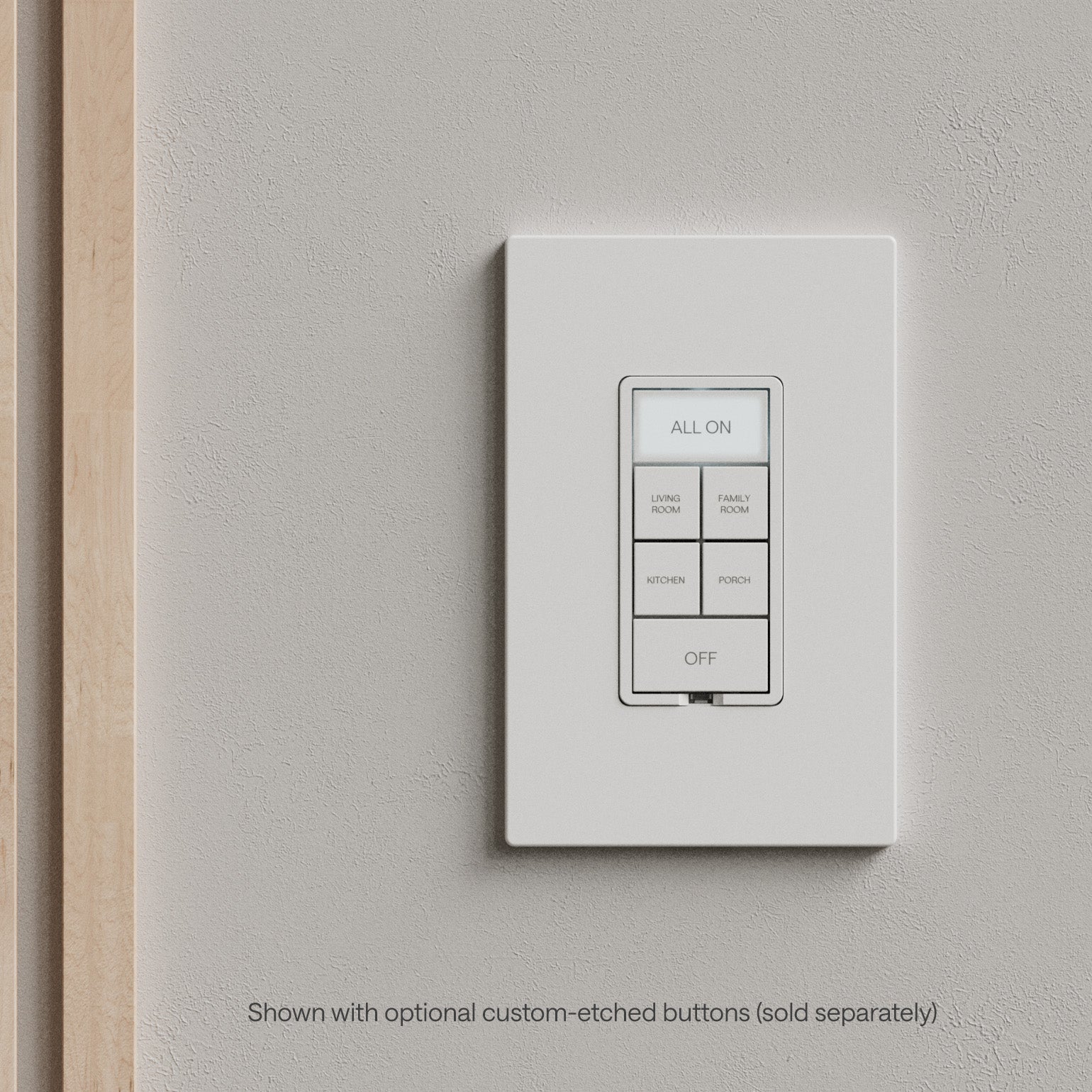 8 Button Dimmer Keypad | Scene & Light Control