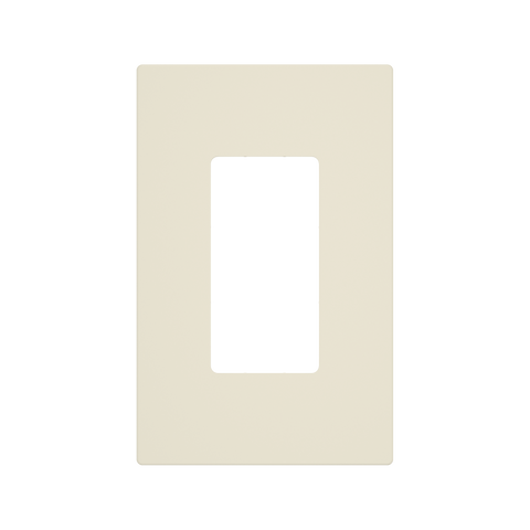 Almond Screwless Wall Plates